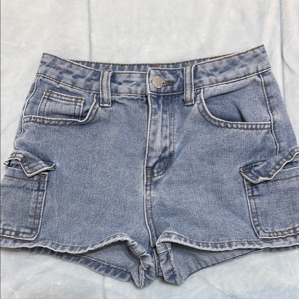 Denim Blue Women's Shorts